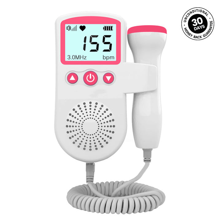 At-home Fetal Doppler Ultrasound Baby Heartbeat
