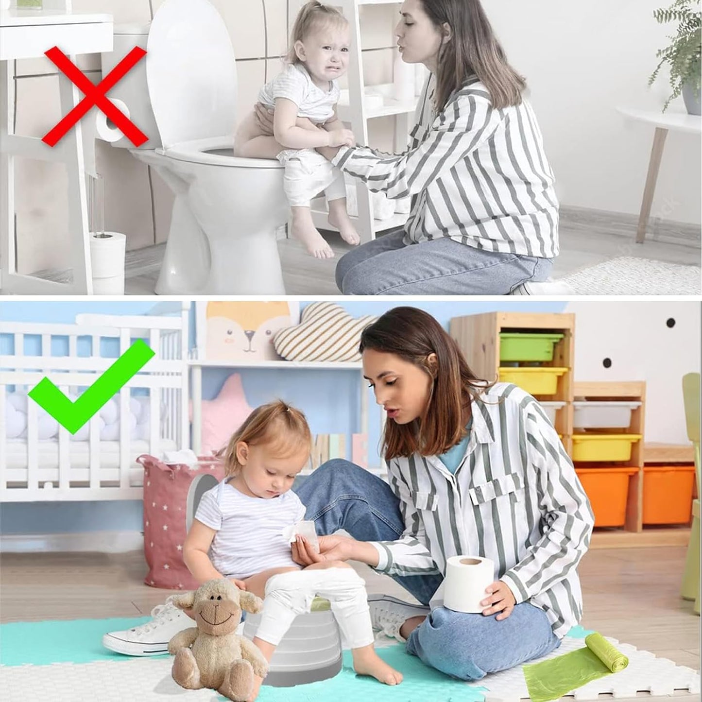 Portable Foldable Potty Seat For Toddler
