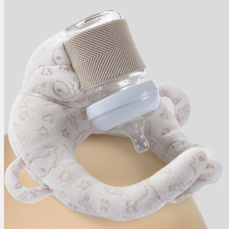 Baby Self-Feeding Pillow Bottle Holder