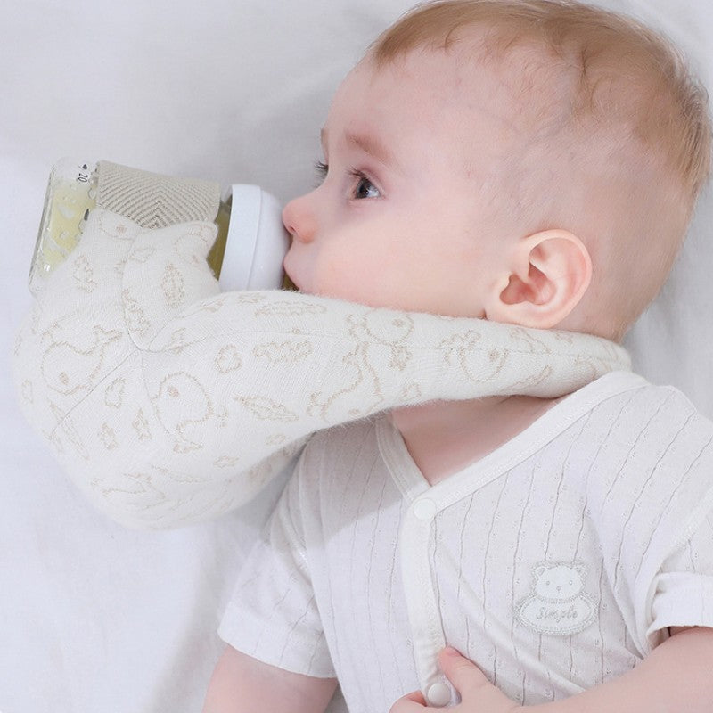 Baby Self-Feeding Pillow Bottle Holder
