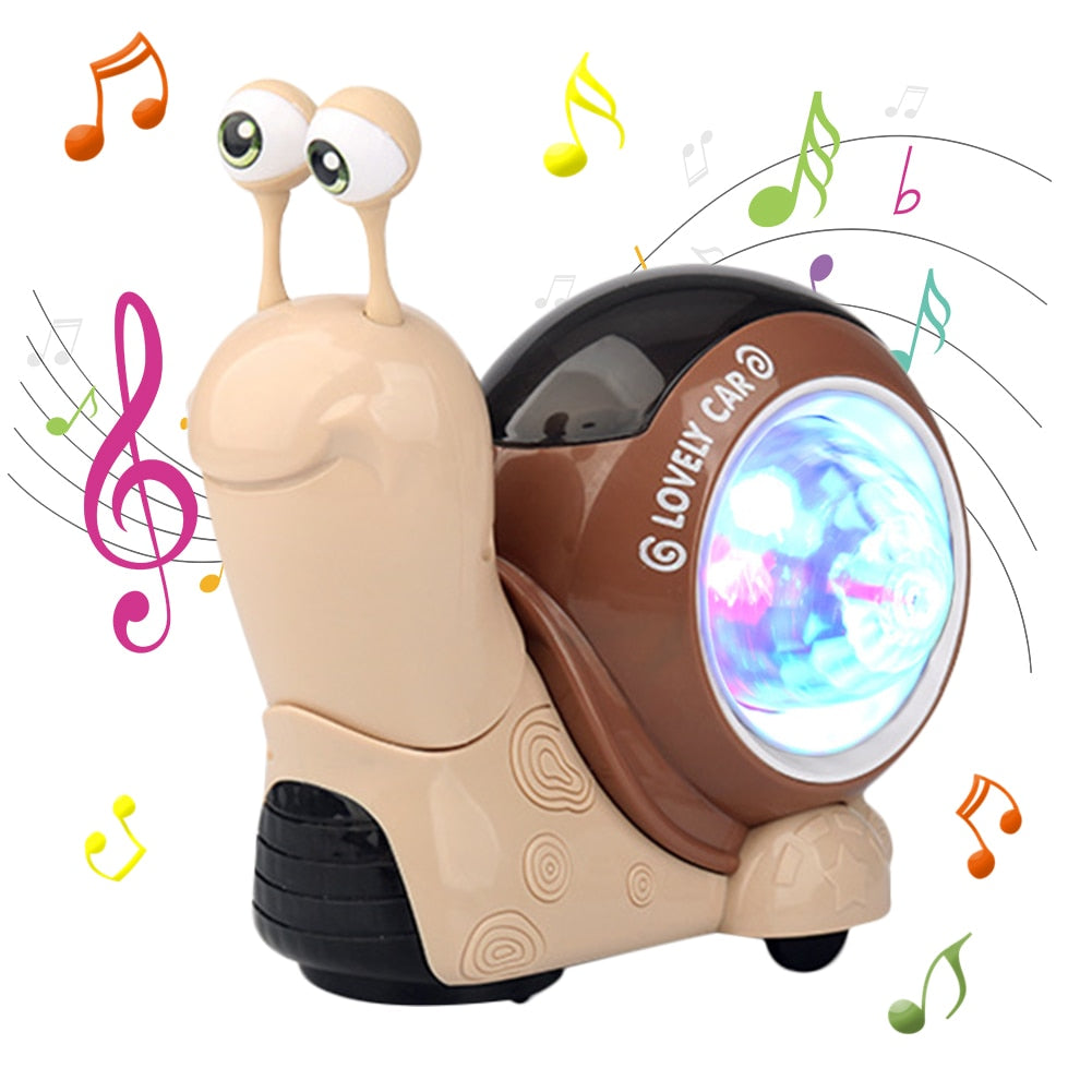 DiscoSnail™ - Crawling Snail Baby Toy
