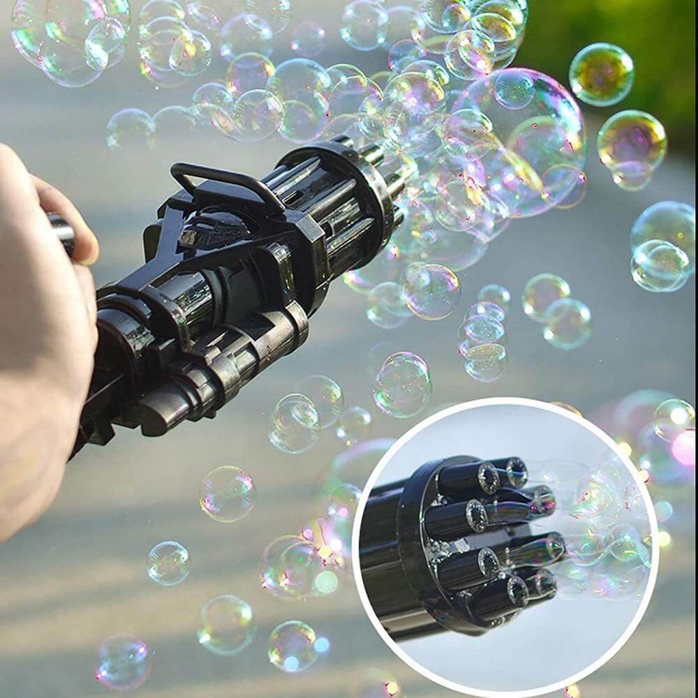Gatling Bubble Gun