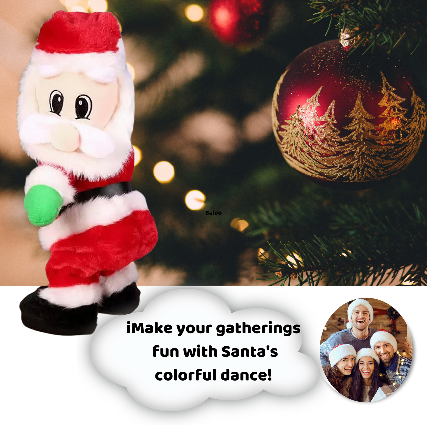 Fun Santa Dancing Toy