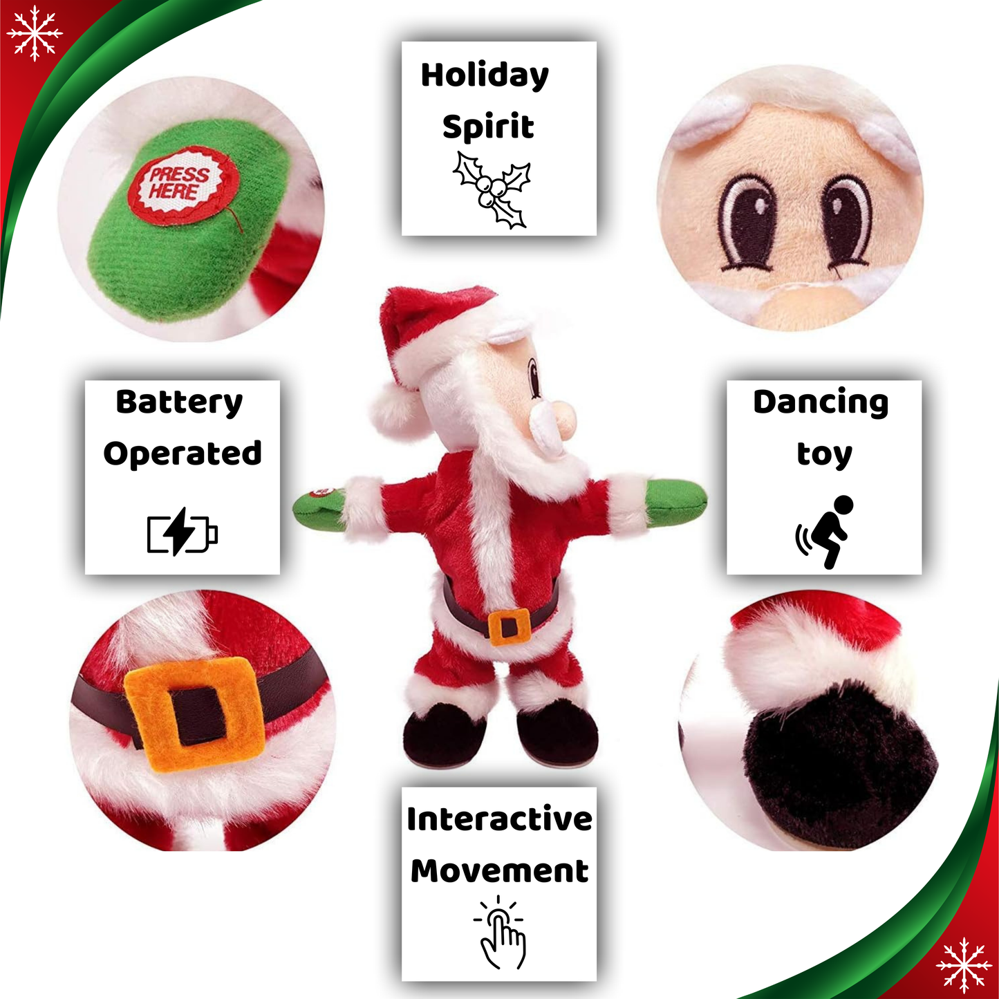 Fun Santa Dancing Toy