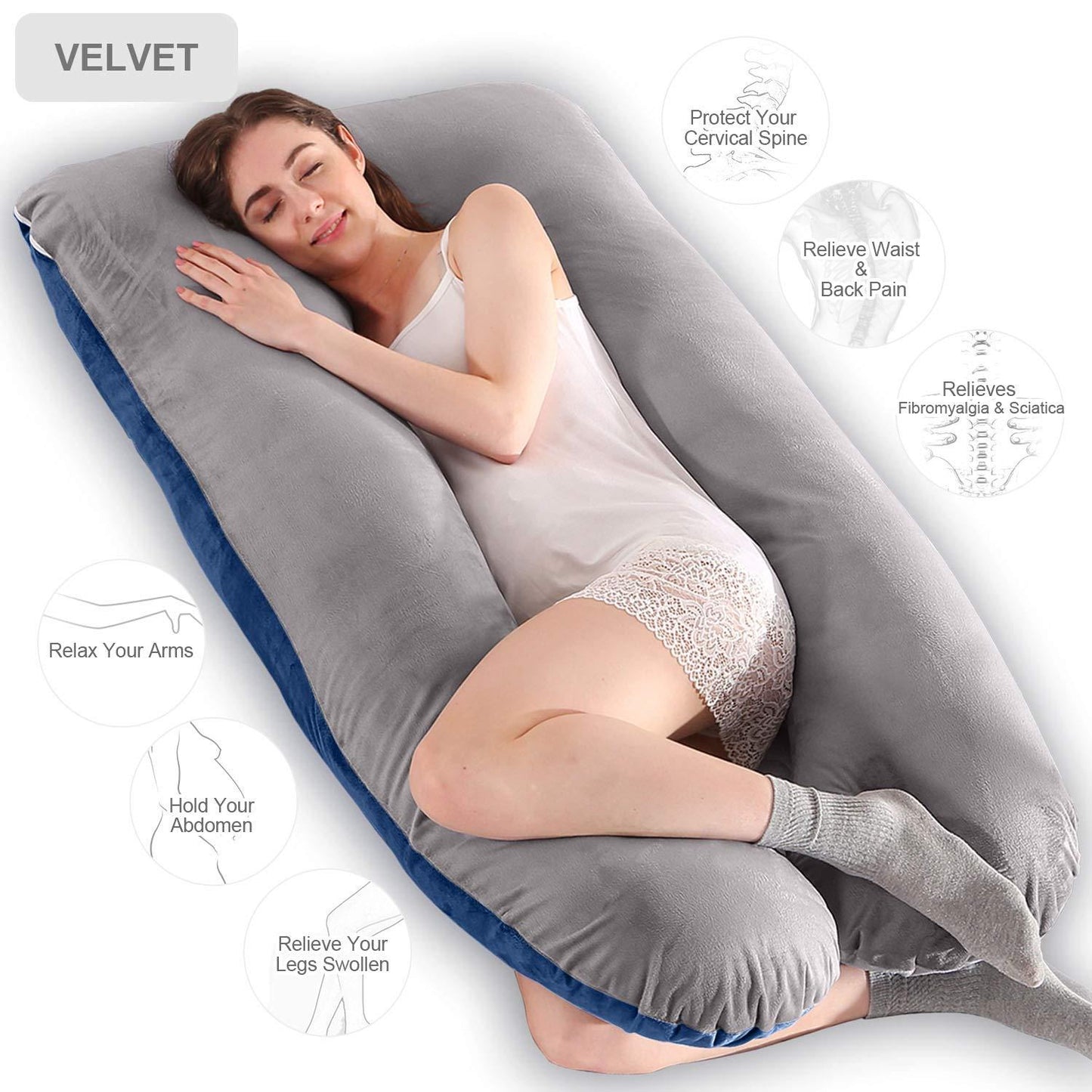 U-Shaped Body Pillow