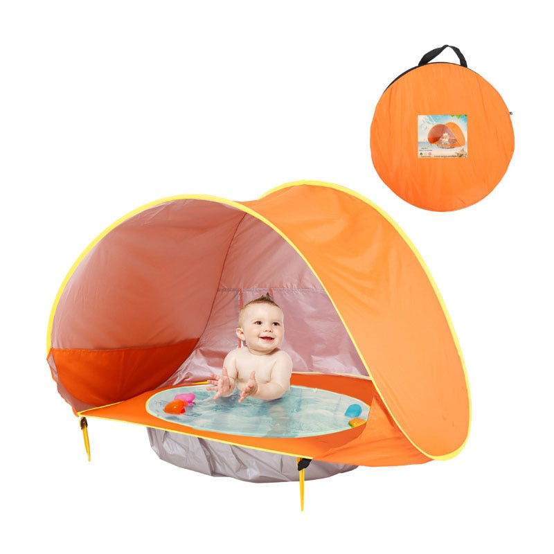 Sun Smart Pop-Up 2-in-1 Shelter and Pool