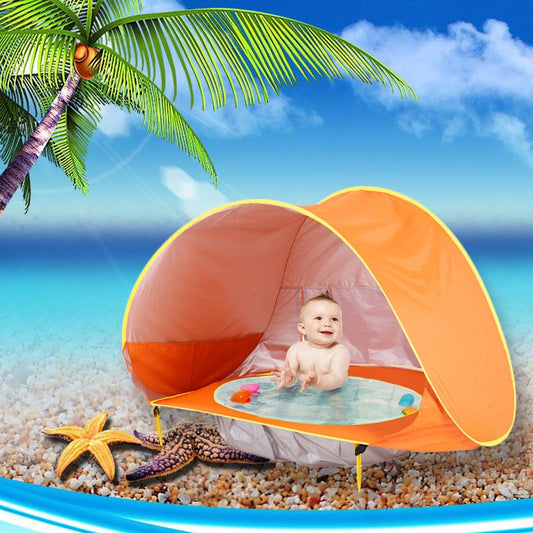 Sun Smart Pop-Up 2-in-1 Shelter and Pool