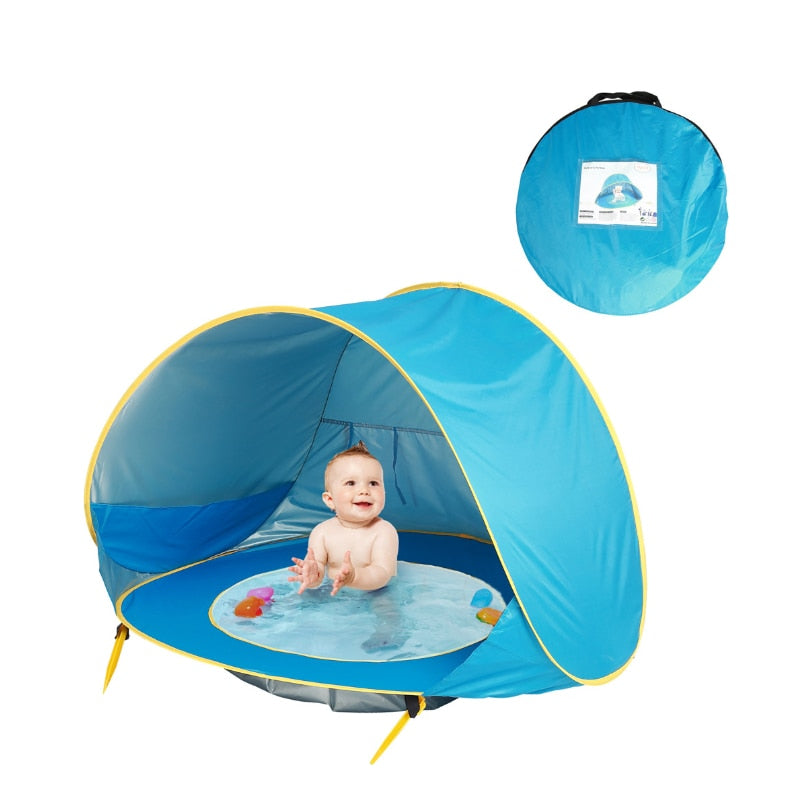 Sun Smart Pop-Up 2-in-1 Shelter and Pool