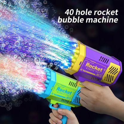 Rocket Bubble Gun