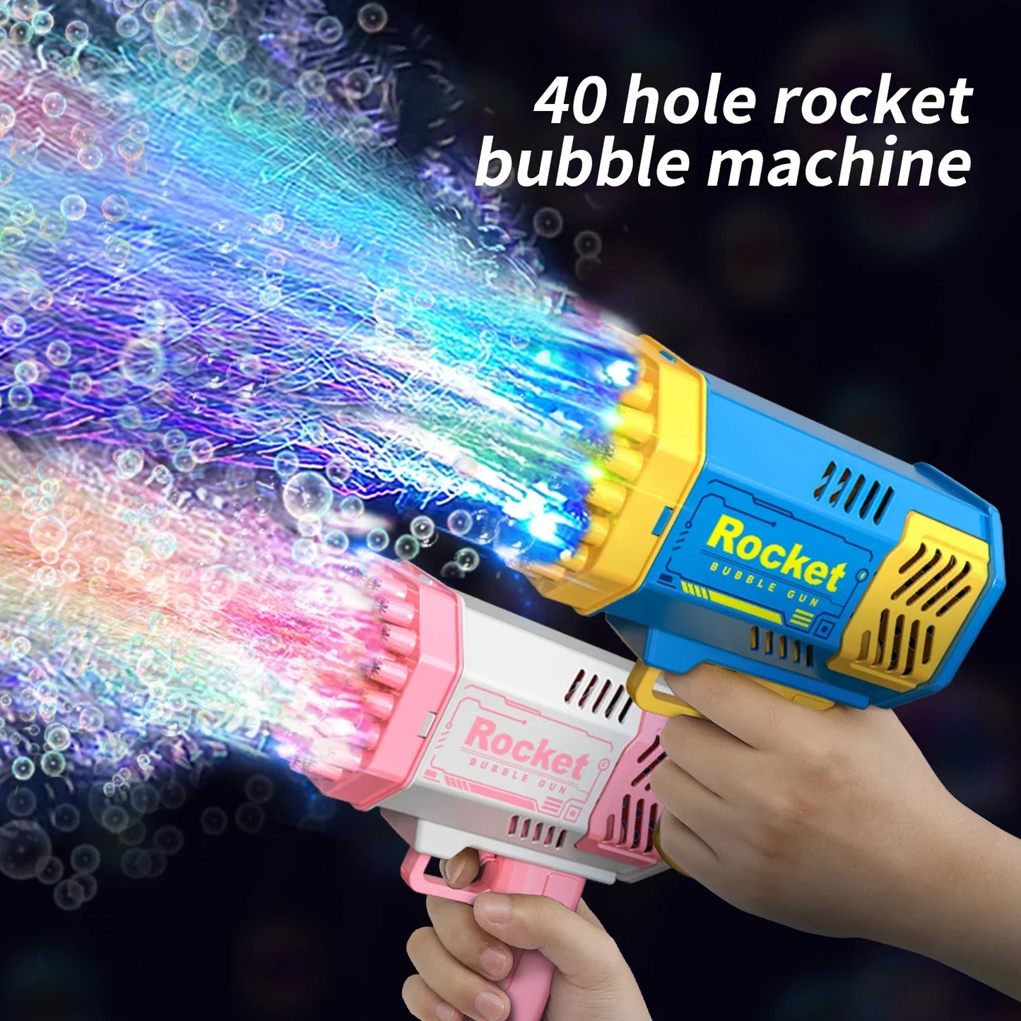 Rocket Bubble Gun