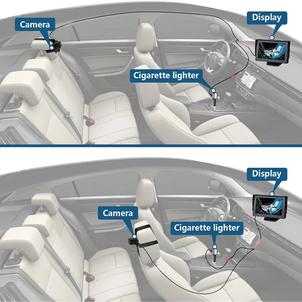 Baby Foldable Car Safety Camera