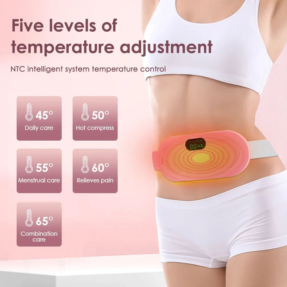 Smart Menstrual Heating Abdominal Massager Pad