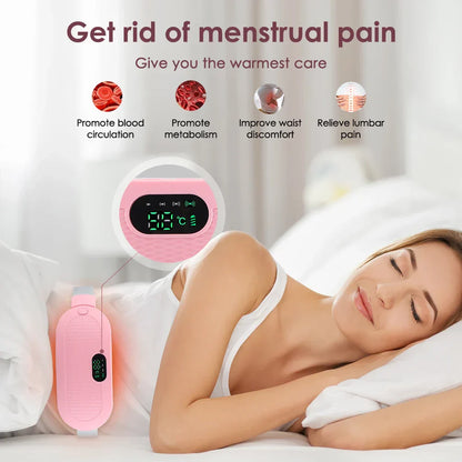 Smart Menstrual Heating Abdominal Massager Pad
