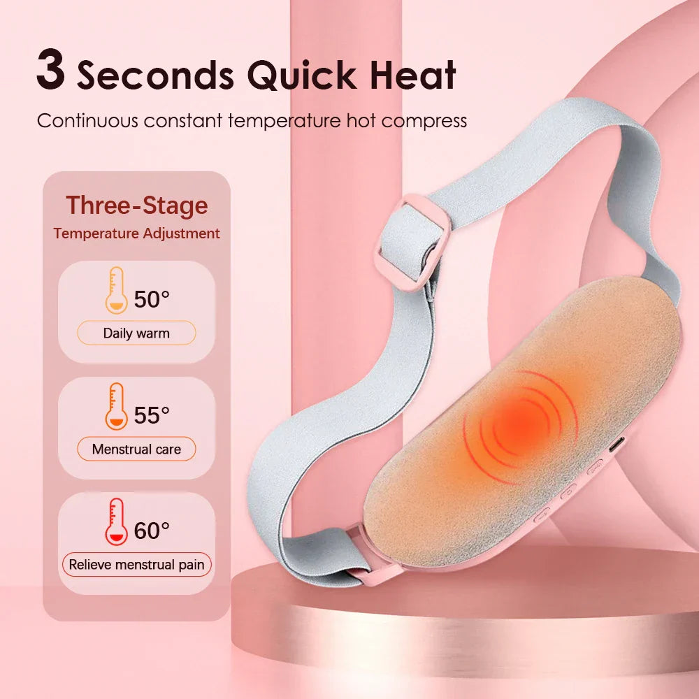 Smart Menstrual Heating Abdominal Massager Pad