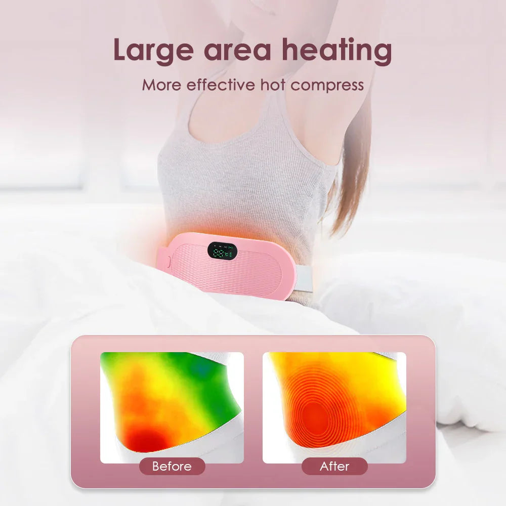 Smart Menstrual Heating Abdominal Massager Pad