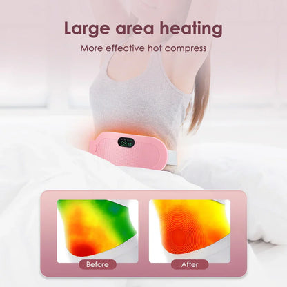 Smart Menstrual Heating Abdominal Massager Pad