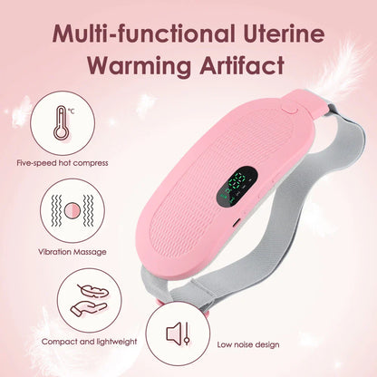 Smart Menstrual Heating Abdominal Massager Pad