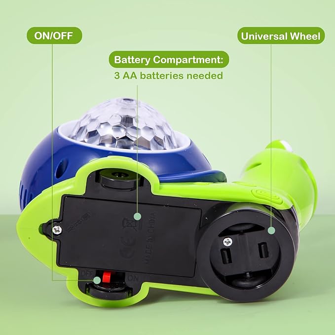 DiscoSnail™ - Crawling Snail Baby Toy
